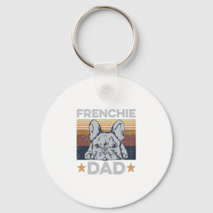 Dad Design For Your Frenchie Dad  Key Ring