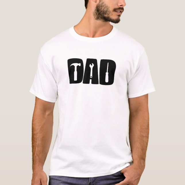 Dad Digital Art T-Shirt (Front)