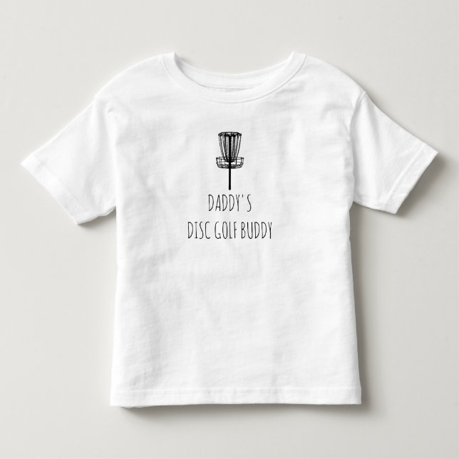 Dad Disc Golf Frisbee Buddy T-Shirt (Front)