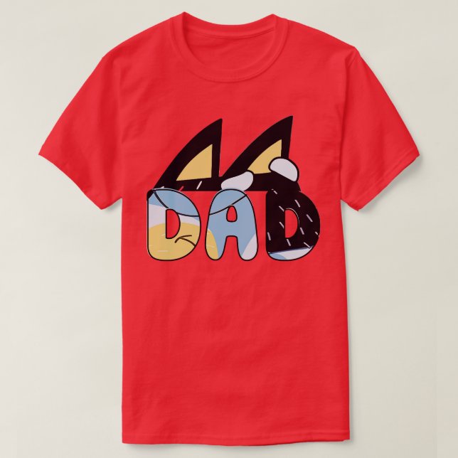 dad dog 1 T-Shirt (Design Front)