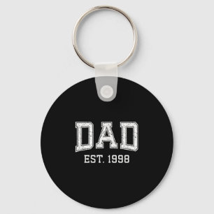 Dad Est 1998 Dad D Fathers Day Ized Key Ring