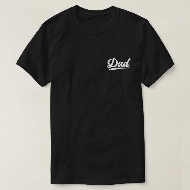 Dad Est 2025 New Dad, Promoted To Dad 2025 First-T T-Shirt (Design Front)