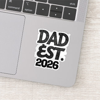 Dad Est 2026 Proud Father Since