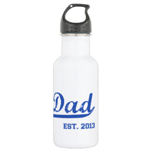 DAD EST. 20XX NEW DADDY BABY FATHER'S DAY 532 ML WATER BOTTLE