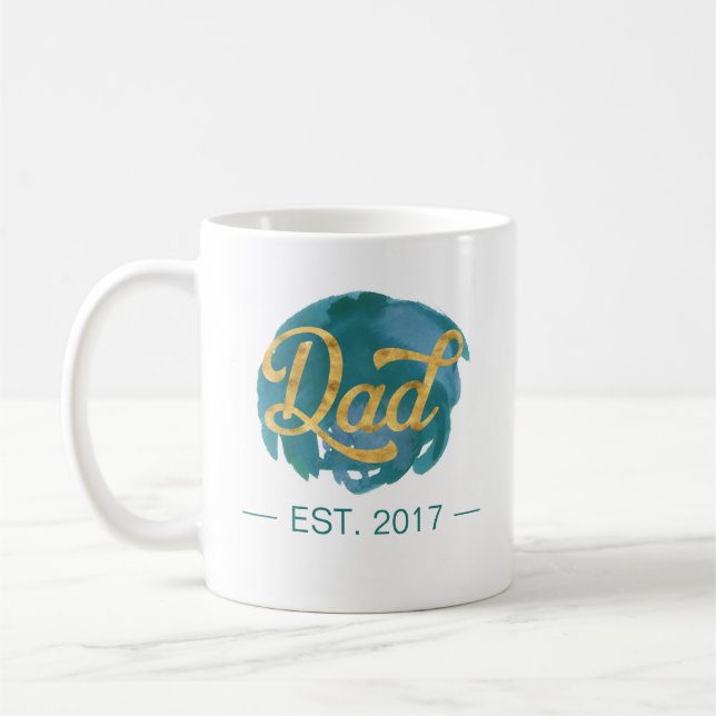 Dad EST. Customisable | Mug (Left)