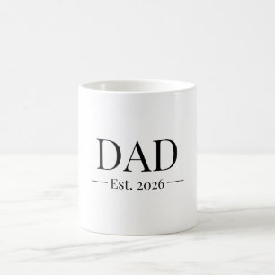 Dad Established 2026 Coffee Mug