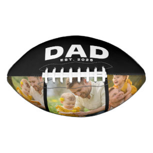 Dad Established Bold Black 3 Photo  American Football