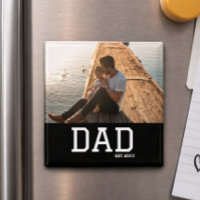 Dad Established Customisable Father's Day Photo