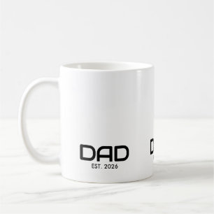 Dad Established New Dad Gift Coffee Mug