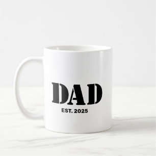 Dad Established New Dad Gift Coffee Mug