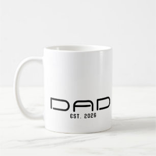 Dad Established New Dad Gift  Coffee Mug