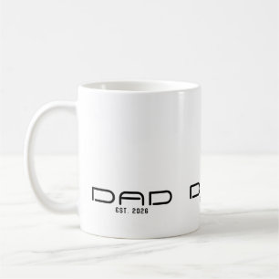 Dad Established New Dad Gift Coffee Mug