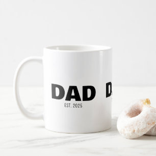 Dad Established New Dad Gift Coffee Mug