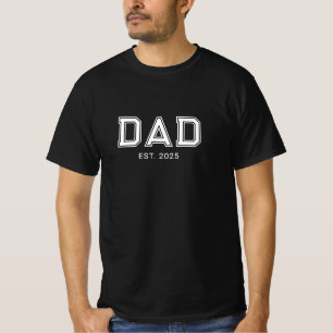 Dad Established New Dad Gift T-Shirt