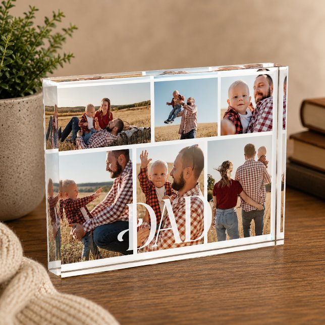 Dad Established Photo Collage Block (Creator Uploaded)