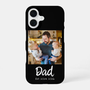 Dad Established Photo iPhone 16 Case