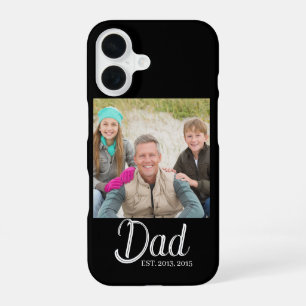 Dad Established Photo iPhone 16 Case