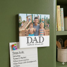 Dad Established Photo Minimal Father's Day Gift
