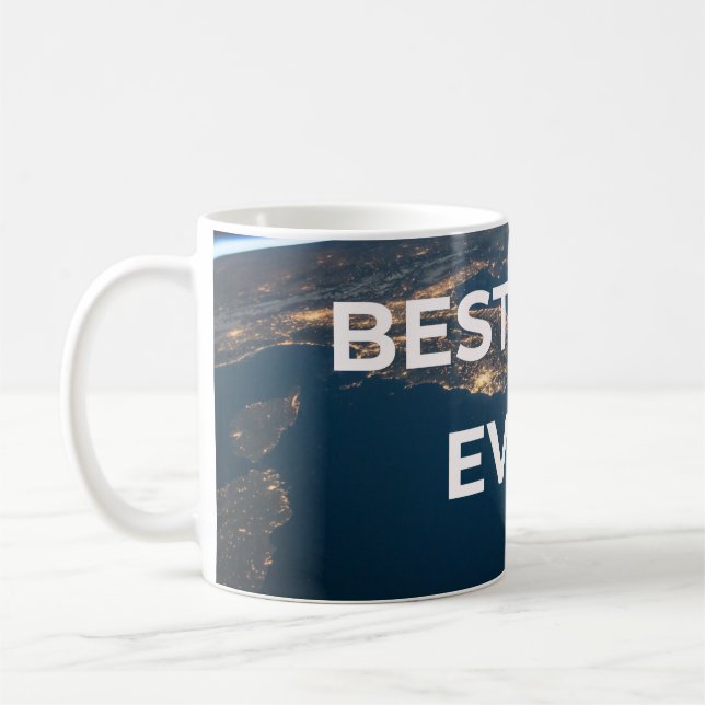  Dad Ever Custom Mug – Personalised Coffee Cup for (Left)