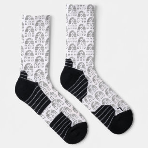 Dad Ever: Fatherhood as an Antique Visual Emotion Socks