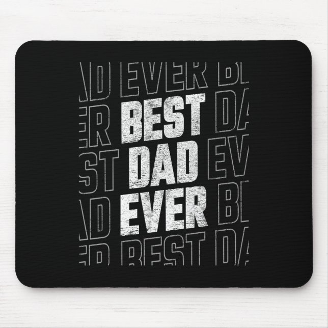 Dad Ever Fathers Day 1  Mouse Mat (Front)