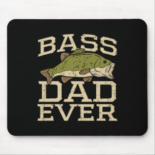 Dad Ever Fishing Fish Fisherman Fathers Day Dad Gi Mouse Mat