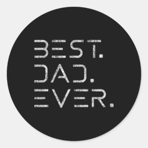 Dad Ever Shirt Modern Developer Programmer Fathers Classic Round Sticker