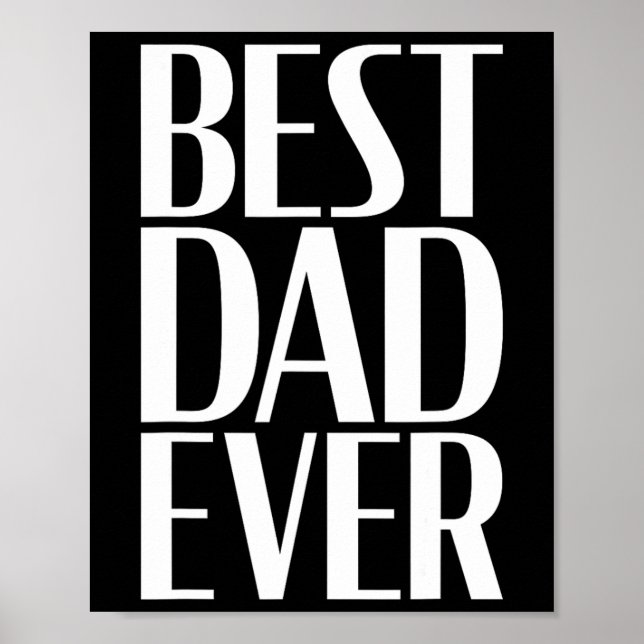 Dad Ever - Unique Father’s Day Men's 2  Poster (Front)