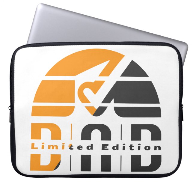 Dad: Expressing a Father's Unconditional Love Laptop Sleeve (Front)