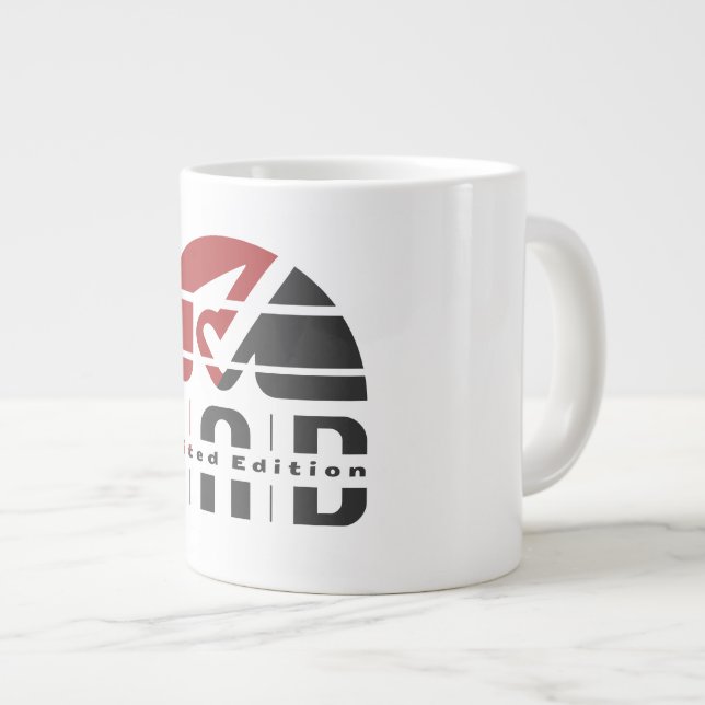 Dad: Expressing a Father's Unconditional Love Large Coffee Mug (Front Right)