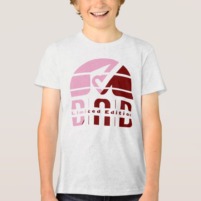 Dad: Expressing a Father's Unconditional Love Tri-Blend Shirt (Front)