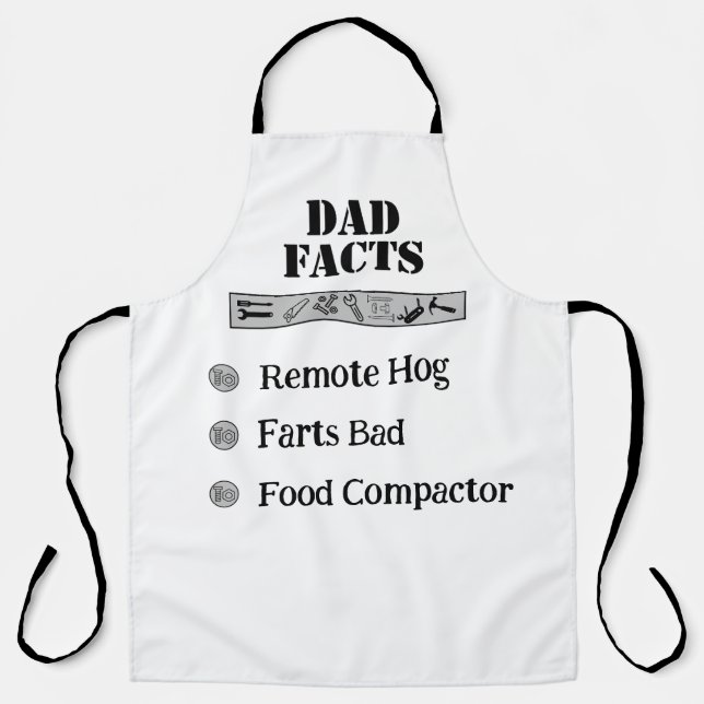 Dad Facts Apron  (Front)