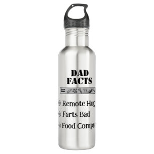 Dad Facts water bottle