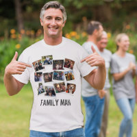 Dad Family Man Photo Collage Instant Photo Light