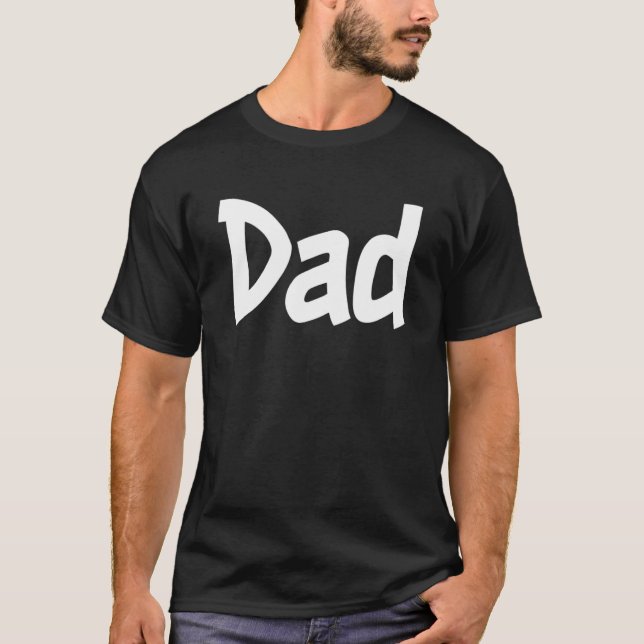 DAD  family member vacation party group reunion po T-Shirt (Front)
