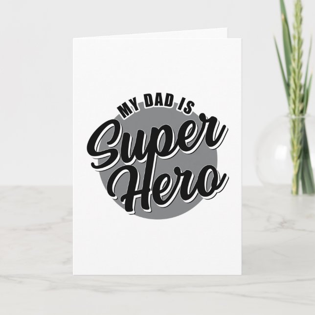 Dad Father Daddy Father's Day Best Funny Gift Idea Card (Front)