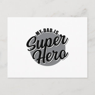 Dad Father Daddy Father's Day Best Funny Gift Idea Postcard