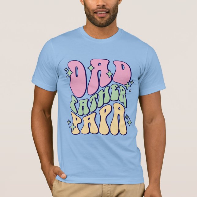 Dad Father Papa T-Shirt (Front)