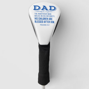 Dad - Father's Day Christian Scripture Golf Head Cover
