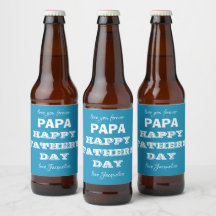 Dad Father's Day Daddy Papa Custom Modern