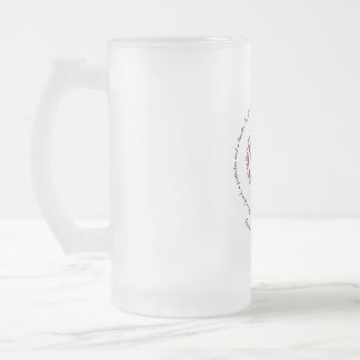Dad - Fathers Day Frosted Glass Beer Mug