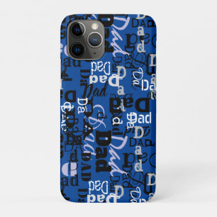 DAD FATHERS DAY Gift Phone Cover Blue