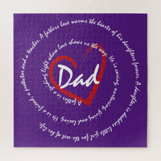 Dad - Fathers Day Jigsaw Puzzle
