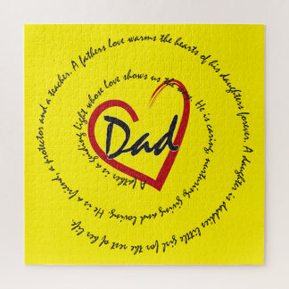 Dad - Fathers Day Jigsaw Puzzle