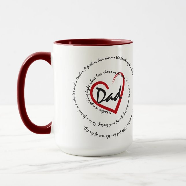 Dad - Fathers Day Mug (Left)