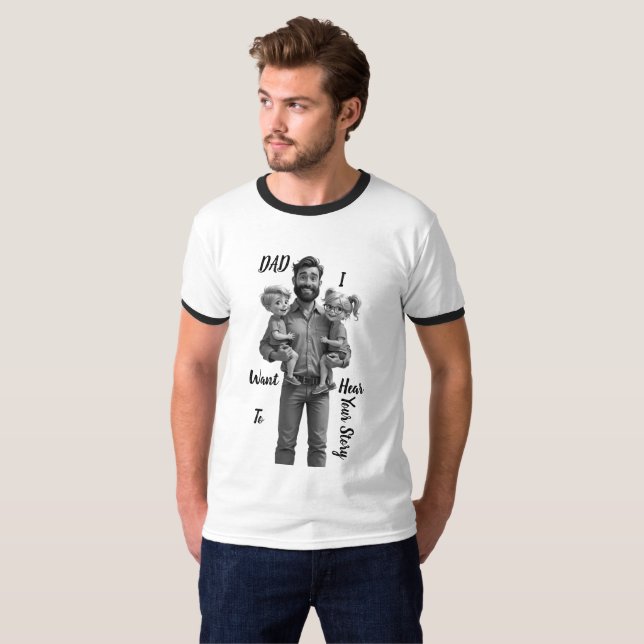 DAD Fathers Day  T-Shirt (Front Full)