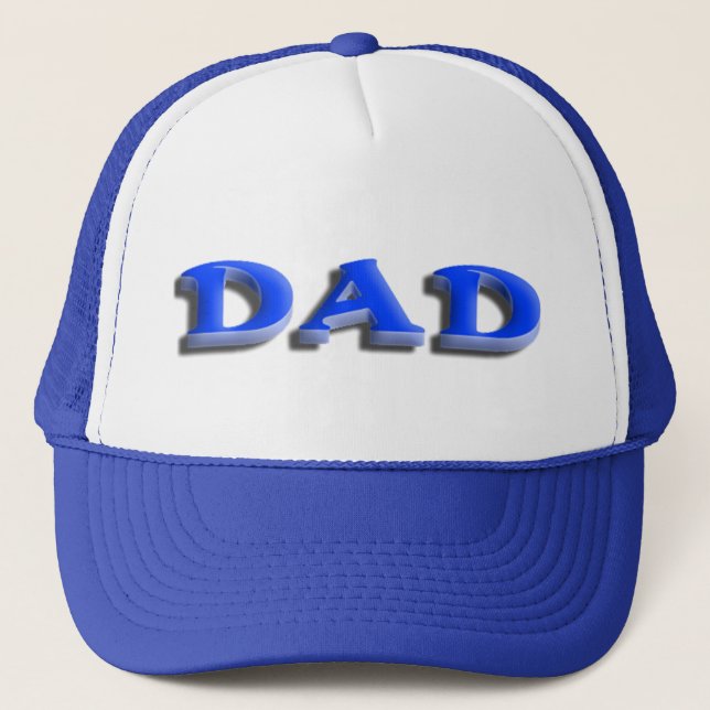 Dad Fathers Day Trucker Hat (Front)