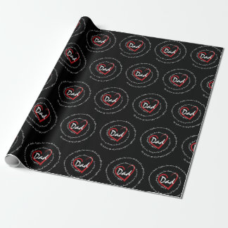 Dad - Fathers Day Wrapping Paper