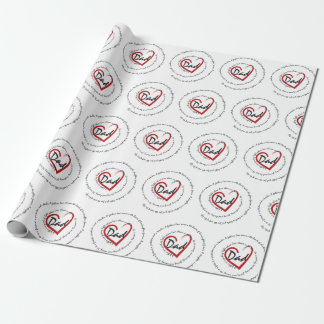 Dad - Fathers Day Wrapping Paper