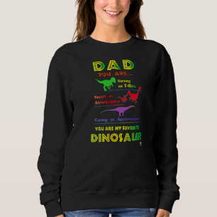 Dad Favourite Dinosaur Sweatshirt